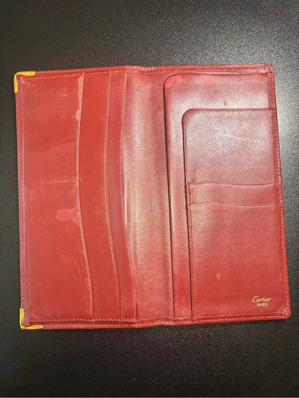3 Cartier Wallet Bundle Mixed Condition Read Description